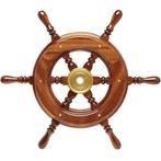 Houten Stuurwiel Boot Mahonie 430mm, Ophalen of Verzenden, Nieuw