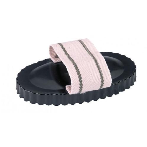 Stalen roskam ovaal - met handlus - kerbl, Dieren en Toebehoren, Overige Dieren-accessoires, Nieuw