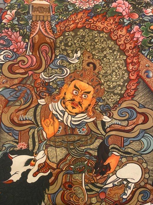 canvas - China - 20e eeuw, Antiek en Kunst, Antiek | Overige Antiek