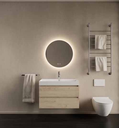 Badkamermeubelset Gliss Design Milan Met Lako Wastafel 60 Cm, Doe-het-zelf en Bouw, Sanitair, Bad, Nieuw, Ophalen of Verzenden
