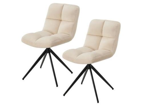 Veiling - Eetkamerstoel / Draaistoel Dallas - Set van 2 - Be, Huis en Inrichting, Stoelen