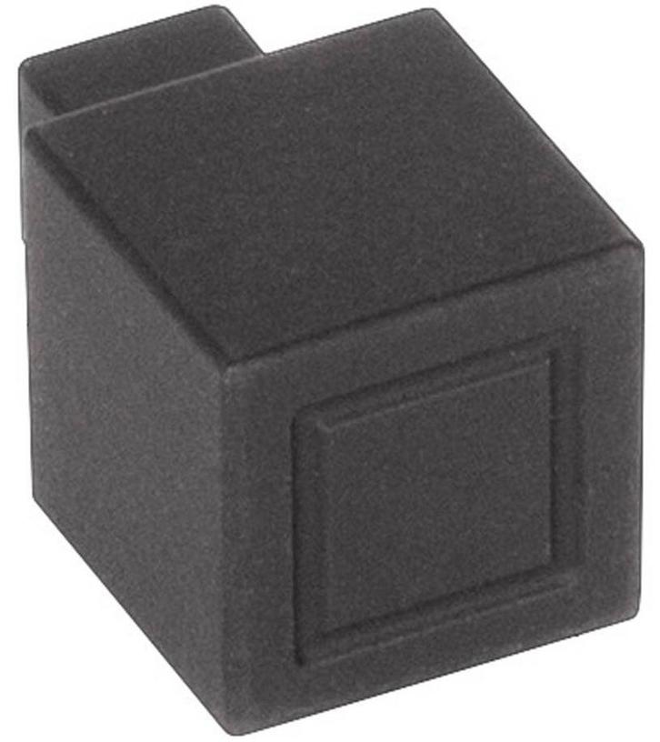 Meubelknop SQUARE JB20M mat zwart 20 mm, Doe-het-zelf en Bouw, Hang- en Sluitwerk, Klink of Kruk, Nieuw, Overige materialen