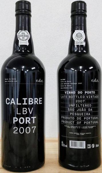 2007 Calibre - Late Bottled Vintage Port - Porto - 6 Flessen, Verzamelen, Wijnen, Nieuw