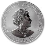 Australië. 1 Dollar 2021 1 oz $1 AUD Silver Australia Great