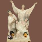 NADAL - Sculpture, La Suplica - 28.5 cm - Travertin - 1985