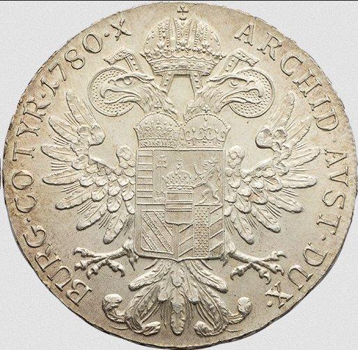Oostenrijk. Maria-Theresia. Thaler (taler) 1780 -, Timbres & Monnaies, Monnaies | Europe | Monnaies non-euro