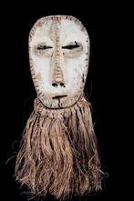 Tribaal masker - Lega Passport Mask - 11 cm - Democratische, Antiek en Kunst