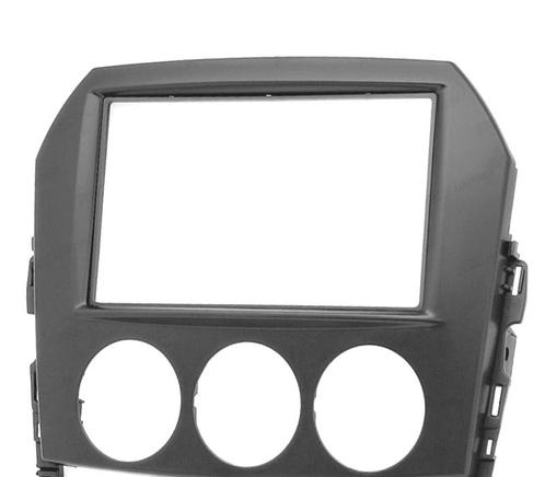 Facade Autoradio 2-Din Noir Pour Mazda Mx-5 Miata, Auto diversen, Autoradio's, Verzenden