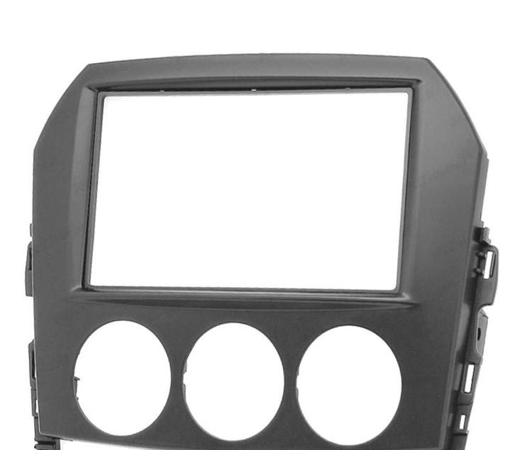 Facade Autoradio 2-Din Noir Pour Mazda Mx-5 Miata, Auto diversen, Autoradio's, Verzenden