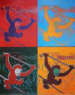 Andy Warhol (after) - TOY PAINTINGS - FOUR MONKEYS, 93 x 120