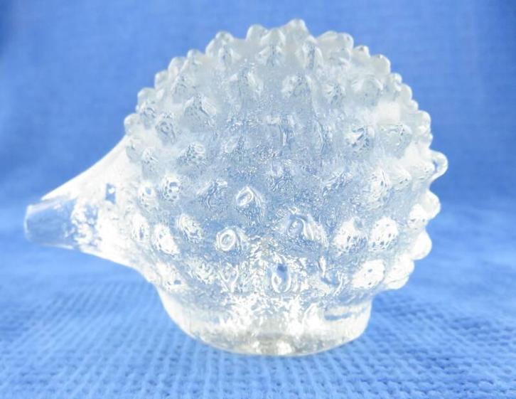 Egel van massief glas, Antiek en Kunst, Antiek | Glaswerk en Kristal, Verzenden