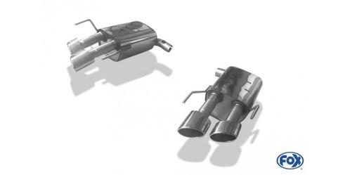 FOX Alfa Romeo Brera 939 einddemper rechts/links - 2x106x71, Auto-onderdelen, Uitlaatsystemen, Nieuw, Verzenden