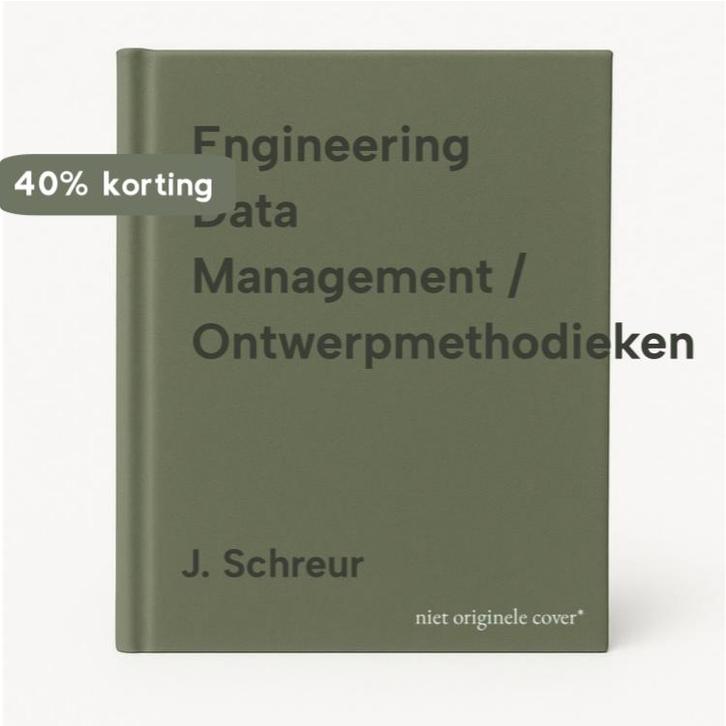 Engineering Data Management / Ontwerpmethodieken J. Schreur, Livres, Technique, Envoi
