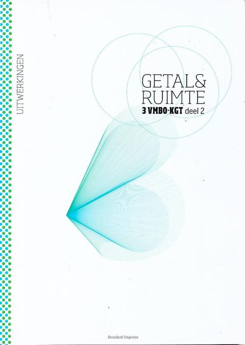 Getal en Ruimte 3 Uitwerkingen deel 2 10e editie VMBO-KGT, Boeken, Schoolboeken, Verzenden