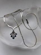 Argent, Topaze - Collier - Style Art Nouveau