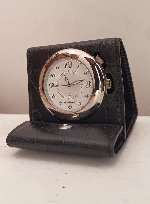 Tafel/bureauklokken - Leder, Staal - 1990-2000, Antiek en Kunst, Antiek | Klokken