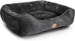 Hondenmand - Hondenkussen - Hondenbed - Zwart - 67x57 cm - N, Verzenden, Nieuw
