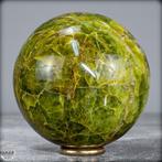 Opale verte naturelle et agate Sphère- 638.26 g