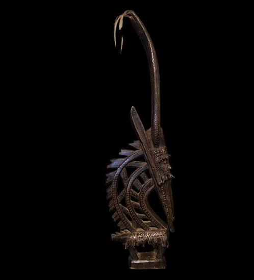 Groot masker - Bamana - tiwara - Mali (Zonder Minimumprijs), Antiek en Kunst, Kunst | Niet-Westerse kunst