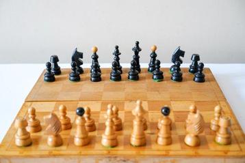 Jeu déchecs - Vintage Coffeehouse Chess Set [60s] - Bois