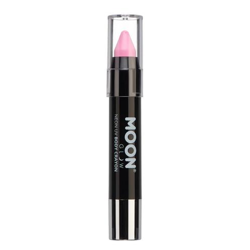 Moon Glow Pastel Neon UV Body Crayons Pastel Pink 3.2g, Hobby & Loisirs créatifs, Articles de fête, Envoi