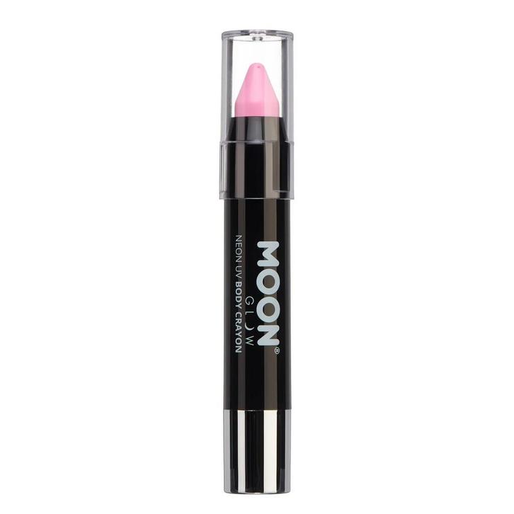 Moon Glow Pastel Neon UV Body Crayons Pastel Pink 3.2g, Hobby en Vrije tijd, Feestartikelen, Nieuw, Verzenden