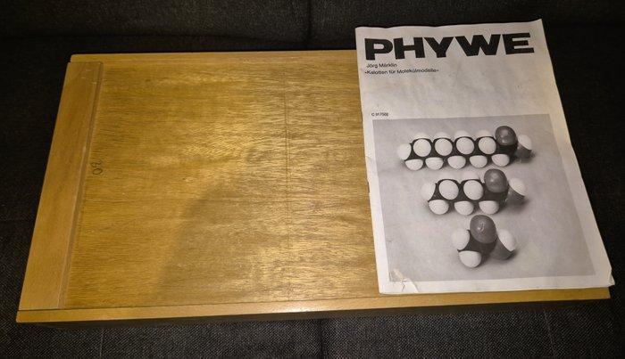 sculptuur, Jorg Marklin Vintage houten doos met kalotten, Antiquités & Art, Curiosités & Brocante