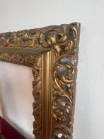 Lijst - In gegraveerd en verguld Veneziaans hout met, Antiek en Kunst