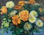 Joop Stierhout (1911-1997) - Stilleven met bloemen, Antiek en Kunst