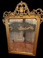 Miroir mural - Bois doré