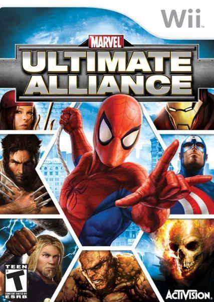 Marvel Ultimate Alliance-Standaard (Wii) Gebruikt, Games en Spelcomputers, Games | Nintendo Wii, Ophalen of Verzenden