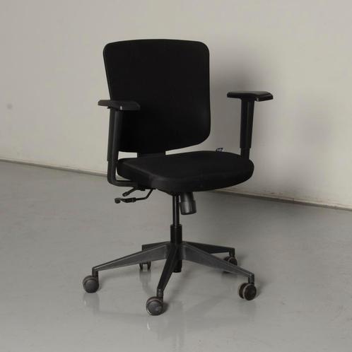 Schaffenburg bureaustoel, zwart / netwave, 2D armleggers, Huis en Inrichting, Bureaustoelen, Gebruikt, Ophalen of Verzenden
