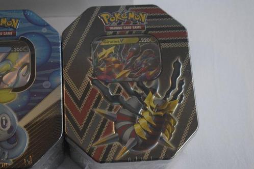 Pokémon - 4 Sealed box - Pokémon Tins – Set van 4 (Giratina, Hobby en Vrije tijd, Verzamelkaartspellen | Pokémon