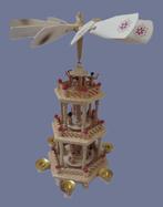 Kerstbeeldje - Draaiende kerstpiramide, 3 verdiepingen - 43, Diversen, Nieuw
