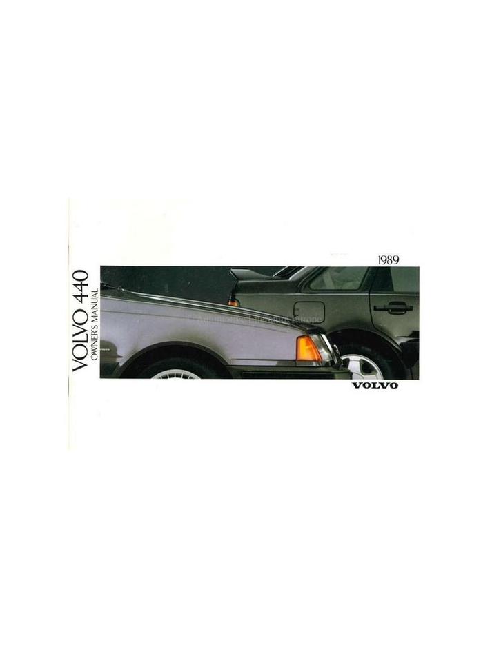 1989 VOLVO 440 INSTRUCTIEBOEKJE ENGELS, Auto diversen, Handleidingen en Instructieboekjes