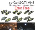 Kit 16 Ampoules Led Intérieur Pour Volkswagen Vw Gti Mkv Gol, Verzenden, Nieuw