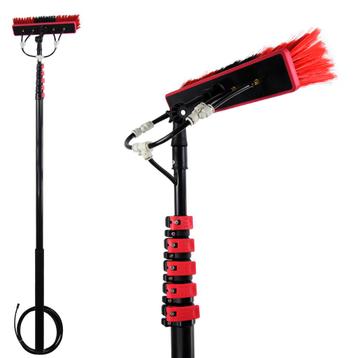 Kibani Telescoop Borstel 3,6 Meter - Telescoopsteel