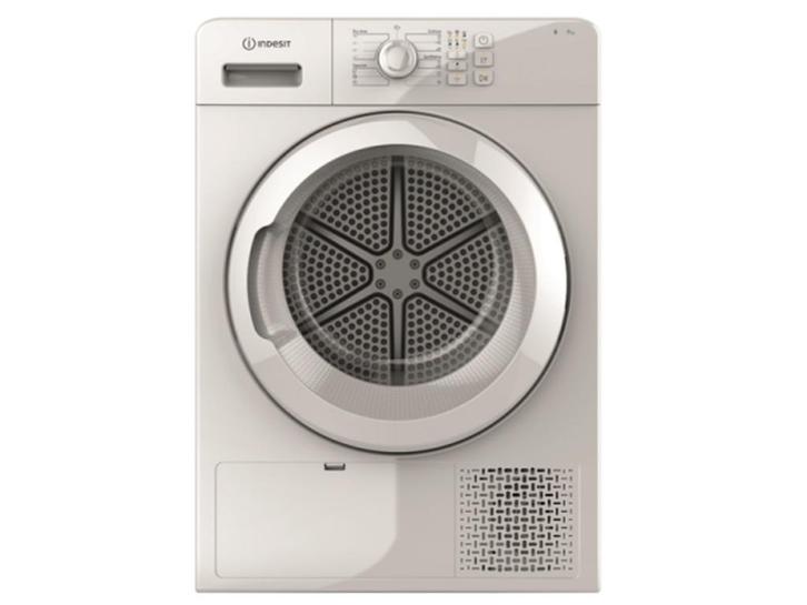 Indesit Ytcm087b - Condensdroger 7kg - Warmtepomp - Wit, Elektronische apparatuur, Droogkasten, Zo goed als nieuw, Verzenden
