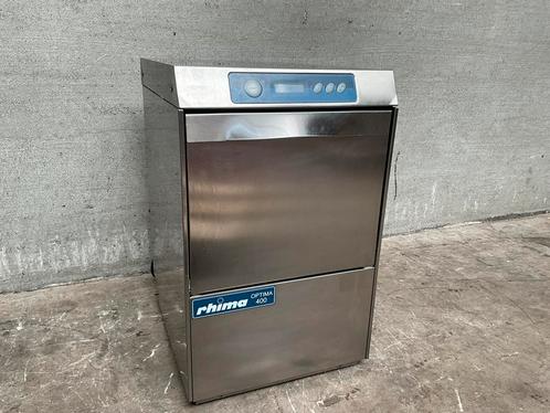 Rhima glazenspoelmachine Optima 400, Zakelijke goederen, Horeca | Keukenapparatuur, Gebruikt, Reinigen, Ophalen of Verzenden