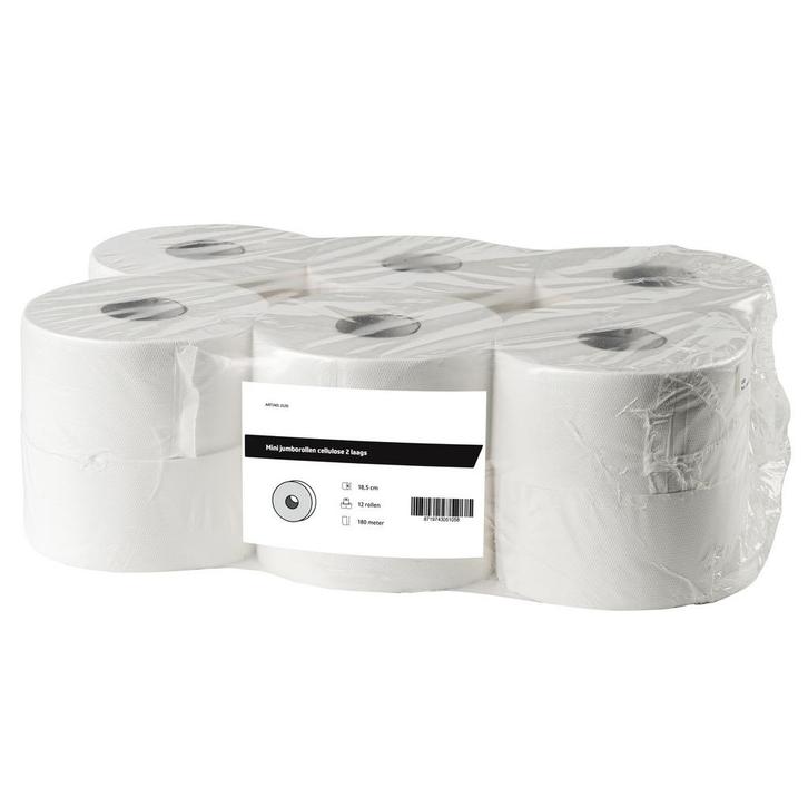 Jumborollen (Mini) | FSC-Cellulose (2-Laags) | Wit |, Zakelijke goederen, Horeca | Keukenapparatuur, Nieuw in verpakking, Verzenden