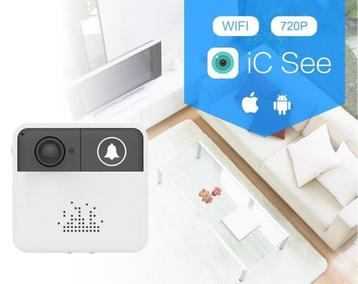 Wifi deurbel intercom video camera deur bel eufy ring + CHIM