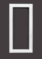 PVC raam draai kiep b80xh140 cm wit, Nieuw, Dubbelglas, 80 tot 120 cm, Ophalen of Verzenden