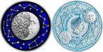 Niue. 5 Dollars 2017 Moon Celestial Bodies, 2 Oz (.999), Timbres & Monnaies, Monnaies | Europe | Monnaies non-euro