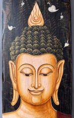 Ebony Buddha Statue - Unknown - China, Antiek en Kunst