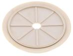 200 Mm Platte NRE Witte Vacuüm Zuignap G 1/2 Inch, Doe-het-zelf en Bouw, Verzenden, Nieuw