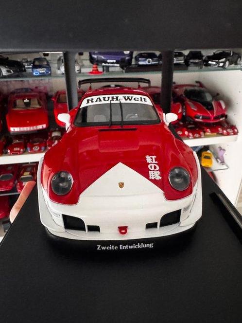 Solido 1:18 - Voiture miniature - Porsche 911 (993) RWB -, Hobby en Vrije tijd, Modelauto's | 1:5 tot 1:12