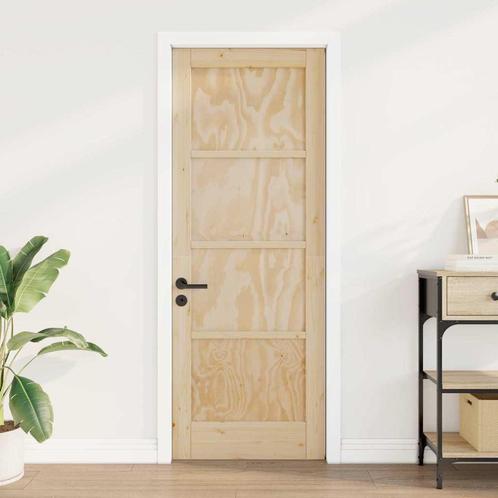 vidaXL Interieurdeur ORKDAL Bruin 73.5 x 198.5 cm Multiplex, Doe-het-zelf en Bouw, Deuren en Vliegenramen, Nieuw, Verzenden