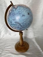 Globe - Mapa mundo realizado en Bronce y madera 43 cm de