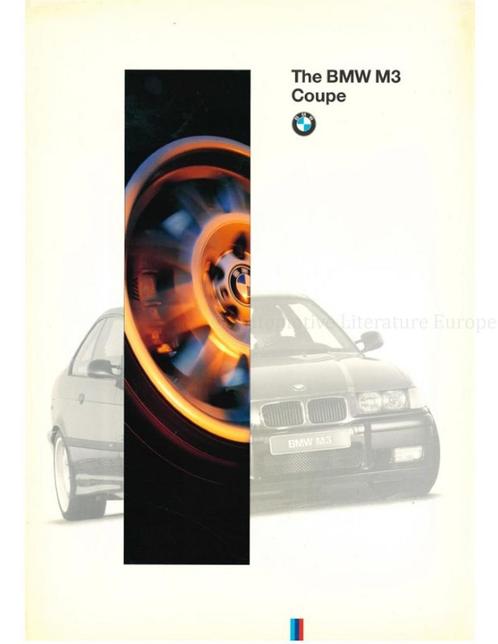 1996 BMW M3 BROCHURE ENGELS, Livres, Autos | Brochures & Magazines, Enlèvement ou Envoi