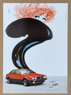 René Gruau - MASERATI - La tradizione italiana - Donna II -